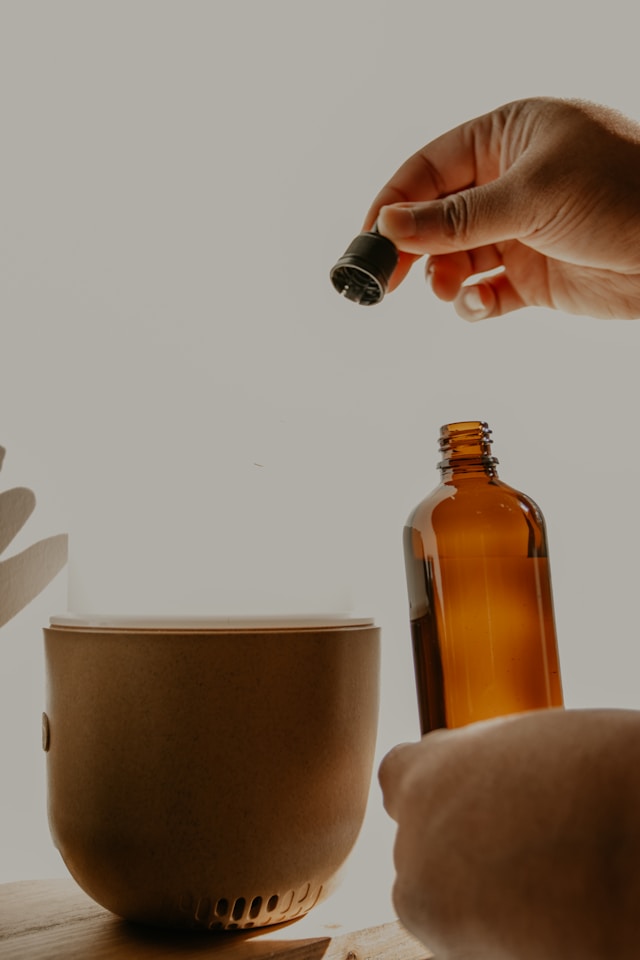 Aromatherapy bottle